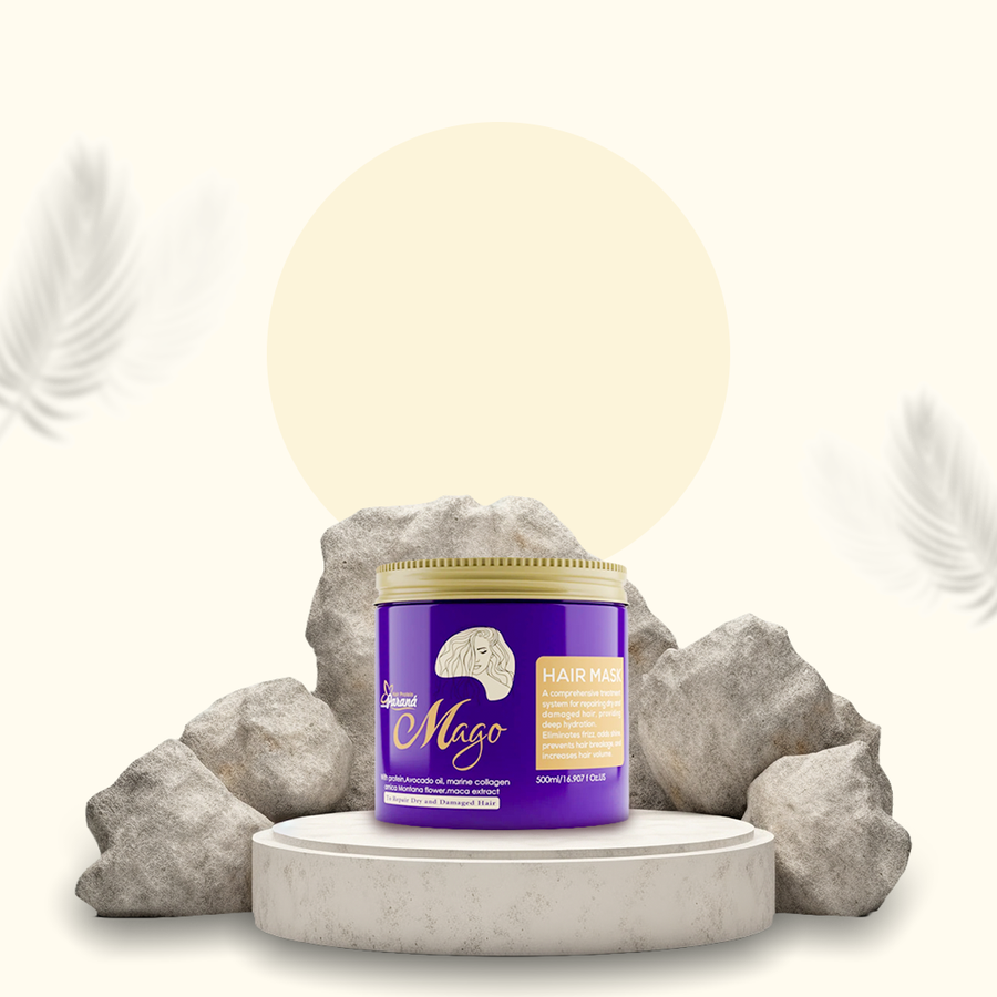 ماجو نظام علاجي متكامل لإصلاح الشعر الجاف